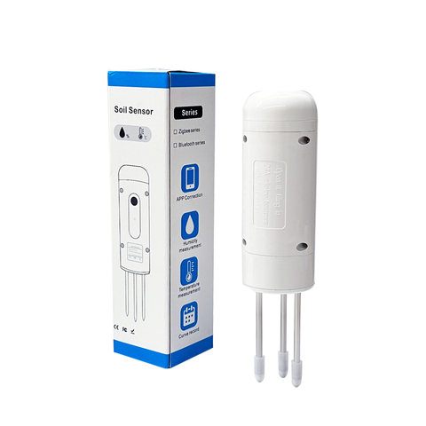 Tuya WiFi Smart BLE مستشعر درجة حرارة التربة والرطوبة